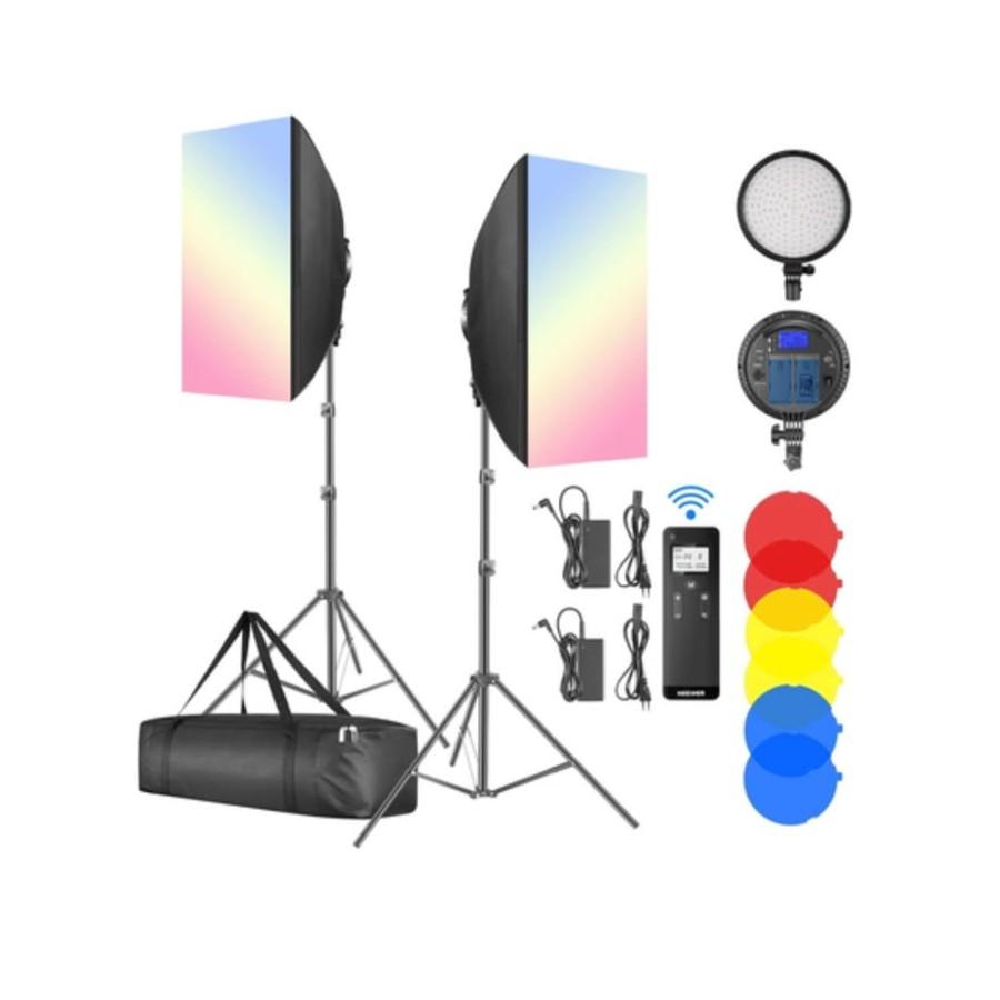 Neewer Kit de Iluminación LED 48W